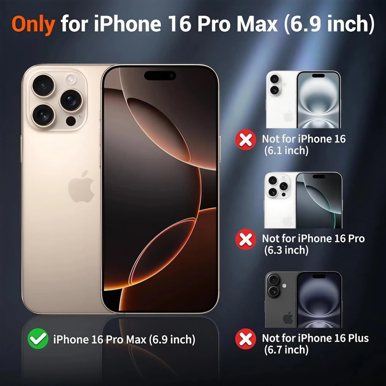 Iphone 16 Pro Max MagSafe Clear Case ā Anti-Fingerprint & Shock-Resistant