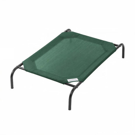 Medium Elevated Pet Bed – Up to 75 lbs, Brunswick Green