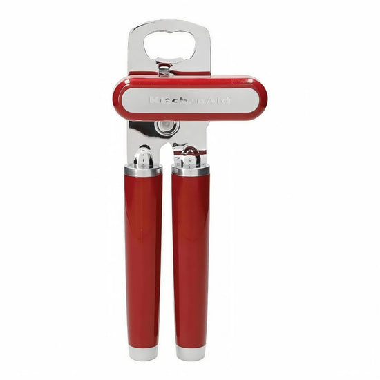 KitchenAid Classic Can & Bottle Opener – Stainless Steel Cutting Wheel & Soft Grip Handles
